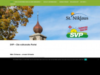 svp-zaniglas.ch Webseite Vorschau