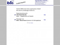 ibos.info Webseite Vorschau