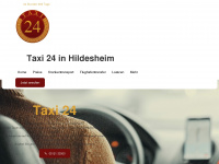 taxi24-hi.de Webseite Vorschau