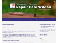 repaircafe-wildau.de Webseite Vorschau