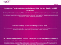 logilux-europe.eu Webseite Vorschau