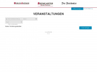 freiamtevents.ch Webseite Vorschau