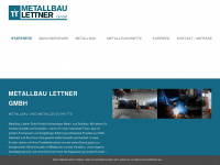 metallbau-lettner.de Webseite Vorschau