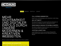 webdesign-ncomm.ch Webseite Vorschau