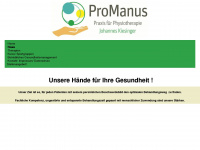 promanus-ettlingen.de Webseite Vorschau