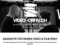 video-crew.ch Webseite Vorschau