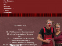 duo-minuusch.de Webseite Vorschau