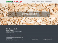 heiss-hackschnitzel.de Webseite Vorschau