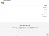teamherzschlag.de Webseite Vorschau