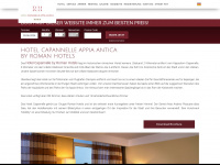 hotelcapannelle.com Webseite Vorschau