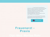 frauenarztpraxis-eisenach.de Webseite Vorschau