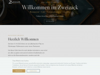 restaurant-zweizack.de Webseite Vorschau