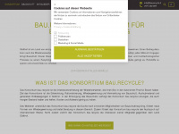 baurecycle.it Webseite Vorschau