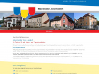 maler-heidrich.de Webseite Vorschau