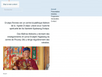 drukpa-rennes.org Webseite Vorschau