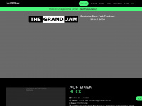 thegrandjam.com Webseite Vorschau