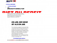 belfor-jobs.com Webseite Vorschau