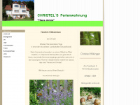 christels-ferienwohnung-badenweiler.de Webseite Vorschau