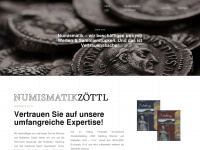 numismatik-zoettl.at Webseite Vorschau