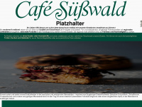 cafe-suesswald.de Webseite Vorschau