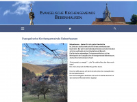 bebenhausen-evangelisch.de Webseite Vorschau