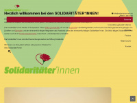 solidaritaeterinnen.de Webseite Vorschau