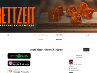 brettzeit-podcast.de Webseite Vorschau