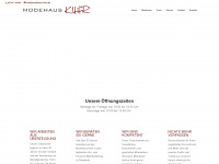 modehaus-kuhr.de Webseite Vorschau
