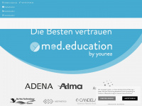 med-education-hub.de Webseite Vorschau
