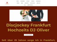discjockey-frankfurt.de Webseite Vorschau