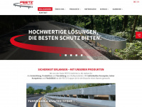 peetz-gruppe.de Webseite Vorschau