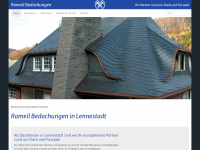 dachdecker-rameil.de Webseite Vorschau