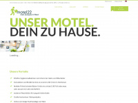 motel22.at Webseite Vorschau