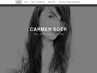 carmen-eder.com Webseite Vorschau