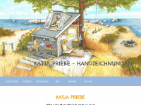katja-priebe.de Webseite Vorschau