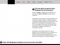 weilheim-soul-orchestra.de Webseite Vorschau