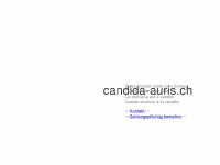 candida-auris.ch Webseite Vorschau