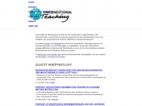 unconditional-teaching.com Webseite Vorschau