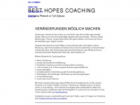 best-hopes.de Webseite Vorschau