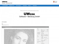 uwerk.com Webseite Vorschau