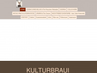 kulturbraui.ch Webseite Vorschau