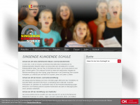 singende-klingende-schule.at Webseite Vorschau