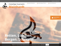 feuerwehr-mainhardt.de Webseite Vorschau