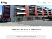ammanncenter.ch Webseite Vorschau