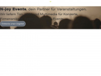 n-joyevents.ch Webseite Vorschau