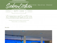 sieben-eichen-kommunikation.de Webseite Vorschau