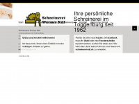 toggenburger-schreinerei.ch Webseite Vorschau