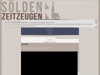 zeitzeugen-soelden.at Webseite Vorschau