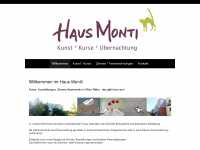 hausmonti.at Webseite Vorschau