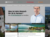 2b-partner.ch Webseite Vorschau